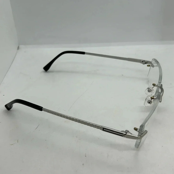 Red Prestige VICE Eyeglasses Frames Case Tool Pouch RXable.  Clear Silver. NWT main image 7